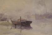 SUMMERS Alice D. 'on The Thames' Signed 10 X 14in SUMMERS Alice D. 'on The Thames' Signed 10 X 14in