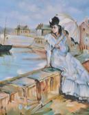 SURRMAN E. Girl With A Parasol SURRMAN E. Girl With A Parasol