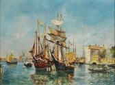 SUTHERLAND A. Sailing Ships, Venice SUTHERLAND A. Sailing Ships, Venice