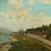 SVENDSEN Frederik Wilhelm Humlebæk Set Nordfra SVENDSEN Frederik Wilhelm Humlebæk Set Nordfra