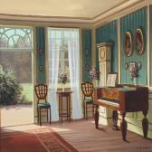 SVENDSEN Frederik Wilhelm Interior With Sunlight From The Garden SVENDSEN Frederik Wilhelm Interior With Sunlight From The Garden