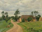 SVENDSEN Theodor Landschaft Mit Bauernhof SVENDSEN Theodor Landschaft Mit Bauernhof
