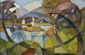 SWANZY Mary Cubist Landscape SWANZY Mary Cubist Landscape