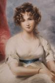 SYDNEY e wilson A Young Woman In A White Gown SYDNEY e wilson A Young Woman In A White Gown