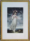 sydney e wilson Portrait Of Young Lady Wearingbonnet sydney e wilson Portrait Of Young Lady Wearingbonnet