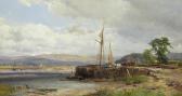 SYER John, Snr. Estuary With Beached Boats SYER John, Snr. Estuary With Beached Boats