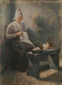 TAANMAN Jacob The Fishers Wife Handworking TAANMAN Jacob The Fishers Wife Handworking