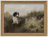 TAIT Arthur Fitzwilliam Quail And Setter TAIT Arthur Fitzwilliam Quail And Setter