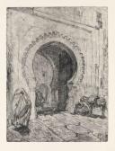 TANNER Henry Ossawa Gateway In Tangier TANNER Henry Ossawa Gateway In Tangier