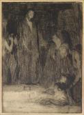 TANNER Henry Ossawa Raising Of Lazarus. TANNER Henry Ossawa Raising Of Lazarus.