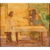 TANNER Henry Ossawa Study For Christ At The Home Of Martha And Mary TANNER Henry Ossawa Study For Christ At The Home Of Martha And Mary