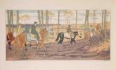 TAQUOY Maurice L'entraînement À Maisons-laffitte ; Travail Au Pas TAQUOY Maurice L'entraînement À Maisons-laffitte ; Travail Au Pas