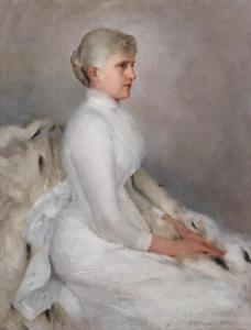 Edmund Charles Tarbell - To My Mother" Portrait Of Maria Sophia (fernald) Tarbell (1840-1910) 
