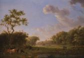 TAVENRAAT Johannes Landschaft Mit Jagdreitern Und TAVENRAAT Johannes Landschaft Mit Jagdreitern Und