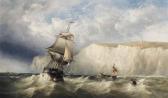 TAYLOR Henry King Shipping In A Heavy Swell In The Channel Off Dover TAYLOR Henry King Shipping In A Heavy Swell In The Channel Off Dover