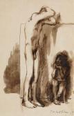 TCHELITCHEW Pavel Nude Man And Woman, TCHELITCHEW Pavel Nude Man And Woman,