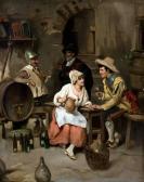 TEN KATE Jan Jacob Lodewijk Proeverij In De Wijnkelder TEN KATE Jan Jacob Lodewijk Proeverij In De Wijnkelder