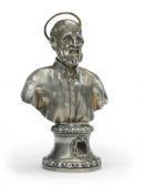 TEOLI FRANCESCO A Parcel-gilt Silver Reliquary Bust Of St. Philip Neri TEOLI FRANCESCO A Parcel-gilt Silver Reliquary Bust Of St. Philip Neri