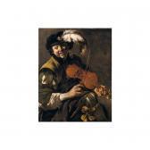 TER BRUGGHEN Hendrick A Youth Playing The Violin TER BRUGGHEN Hendrick A Youth Playing The Violin