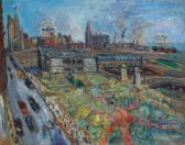 TERECHKOVITCH Constantin Chicago : L'art Institute Et Le Grand Parc TERECHKOVITCH Constantin Chicago : L'art Institute Et Le Grand Parc