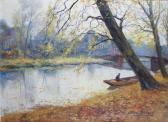 TERLOUW Kees Bord De Rivière En Automne TERLOUW Kees Bord De Rivière En Automne