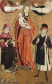 the master of grossgmain The Virgin Of The Immaculate Conception With Saint Mark And Saint Sebastian the master of grossgmain The Virgin Of The Immaculate Conception With Saint Mark And Saint Sebastian