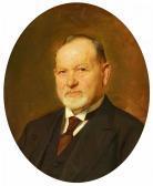 THEDY Max Porträt Des Geheimrates Zachan, Schlossleiter Seitersdorf, Liegnitz THEDY Max Porträt Des Geheimrates Zachan, Schlossleiter Seitersdorf, Liegnitz