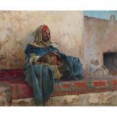 THERIAT Charles James Playing The Derbakeh, Biskra THERIAT Charles James Playing The Derbakeh, Biskra