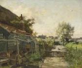 THOLEN Willem Bastiaan Boerderij Aan De Vaart: A Farm Along A River THOLEN Willem Bastiaan Boerderij Aan De Vaart: A Farm Along A River