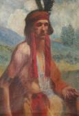 THOMASON R.S Portrait Of Native American THOMASON R.S Portrait Of Native American