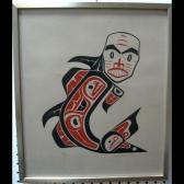 THOMPSON Art Whale Spirit; Kwakiutl Pugwis THOMPSON Art Whale Spirit; Kwakiutl Pugwis