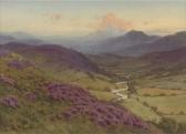 THOMPSON Edward Horace Evening, Heathertime In Mardale Near Haweswater, Westmorland (illustrated) THOMPSON Edward Horace Evening, Heathertime In Mardale Near Haweswater, Westmorland (illustrated)