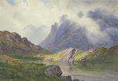 THOMPSON Edward Horace Great Gable From Sprinkling Tarn, Seathwaite Fell THOMPSON Edward Horace Great Gable From Sprinkling Tarn, Seathwaite Fell