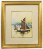 THORNTON Gregory Sailing Boats On Water THORNTON Gregory Sailing Boats On Water
