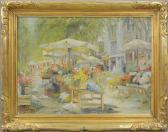 TIELENS Alexandre Marché Aux Fleurs TIELENS Alexandre Marché Aux Fleurs