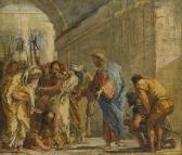 TIEPOLO Giovanni Domenico Christ And The Woman Taken In Adultery TIEPOLO Giovanni Domenico Christ And The Woman Taken In Adultery
