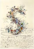 TINGUELY Jean Lettera A W. Sandberg TINGUELY Jean Lettera A W. Sandberg