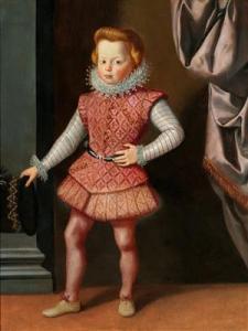 Tiberio Di Tito - Portrait Of A Young Boy Of The Florentine Nobility