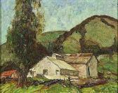TODHUNTER Francis Augustus "barn At Greenbrae," TODHUNTER Francis Augustus "barn At Greenbrae,"