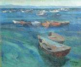 TODHUNTER Francis Augustus Boats On The Bay TODHUNTER Francis Augustus Boats On The Bay