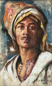TORNAI Gyula, Jules Portrait Of An Oriental Man TORNAI Gyula, Jules Portrait Of An Oriental Man