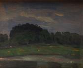 TORNYAI Janos Riverside Scene TORNYAI Janos Riverside Scene