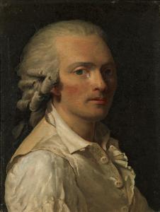 Louis Rolland Trinquesse - Porträtt Av Man I Sidenväst
