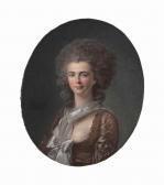 TRINQUESSE Louis Rolland Portrait Of A Lady, Bust-length TRINQUESSE Louis Rolland Portrait Of A Lady, Bust-length