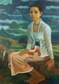 TRISNO Djoni Seated Lady TRISNO Djoni Seated Lady