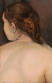 TROMBADORI Francesco Nudo Di Donna Di Spalle TROMBADORI Francesco Nudo Di Donna Di Spalle