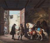 TROOST Cornelis A Barn Interior TROOST Cornelis A Barn Interior