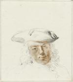 TROOST Cornelis Portrait Of A Young Gentleman With Three-cornered Hat TROOST Cornelis Portrait Of A Young Gentleman With Three-cornered Hat