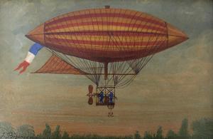 Hector Trotin - The Airship Of Gaston And Albert Tissandier