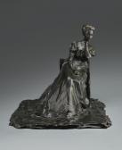 TRUBEZKOJ Pavel Petrovic Portrait Of A Seated Woman TRUBEZKOJ Pavel Petrovic Portrait Of A Seated Woman